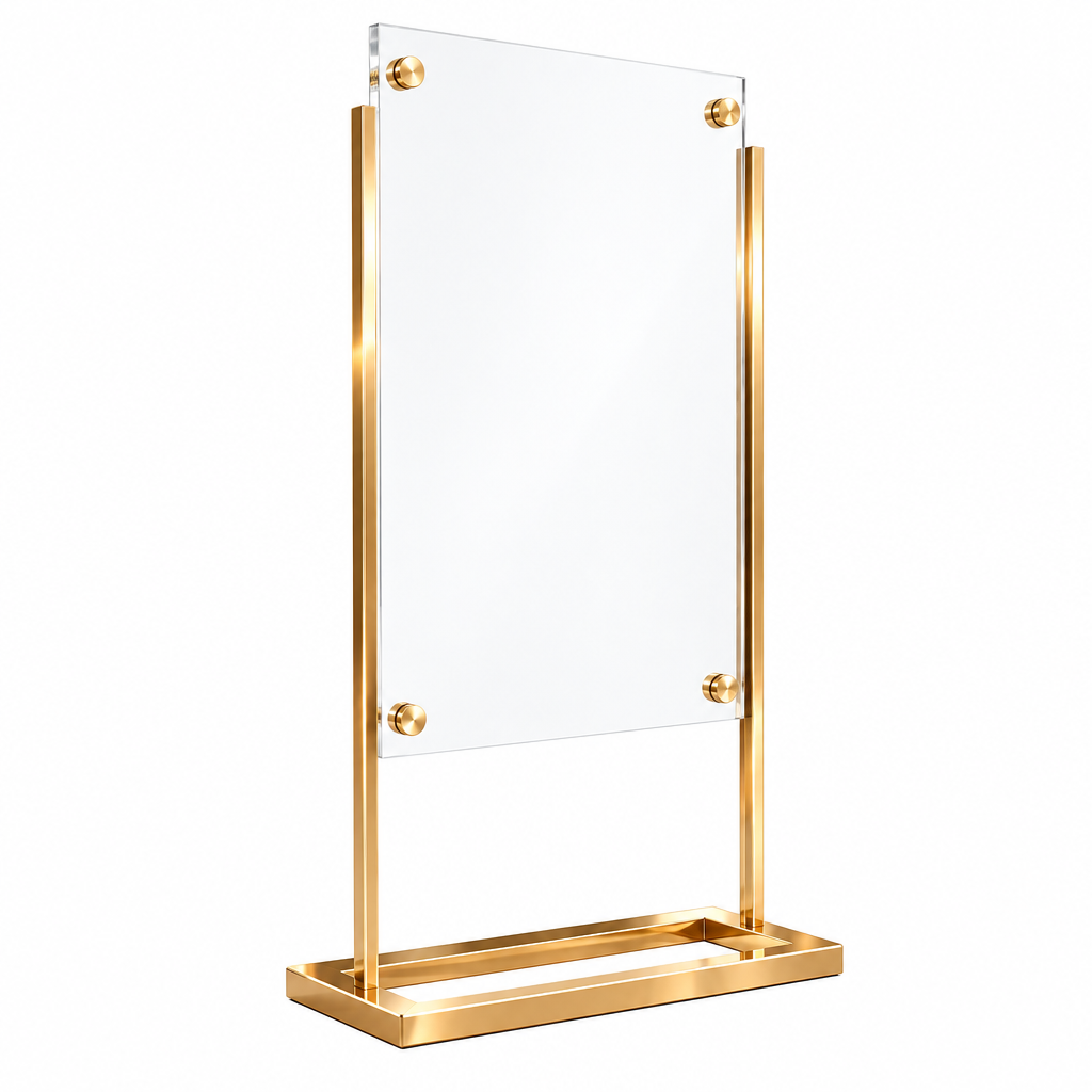 Modern Acrylic Celebration Sign Stand - image 3