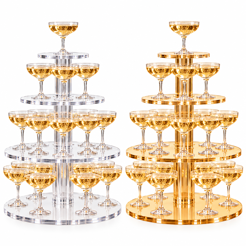 Acrylic Champagne Tower Display Stand - image 3