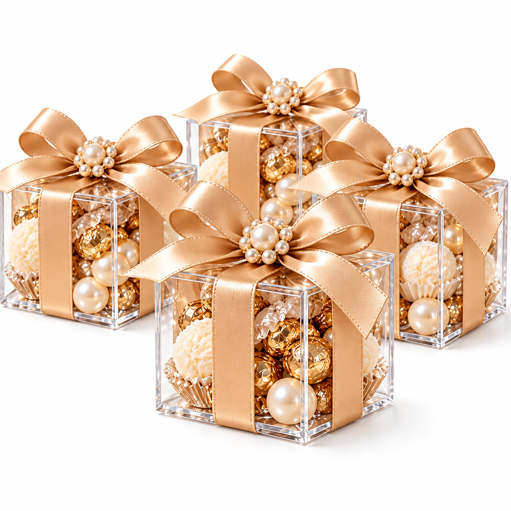 Luxe Clear Favor Box Set - image 4